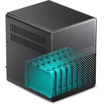 Jonsbo N3 Mini-ITX PC Gehäuse Schwarz