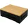 Relaxdays Kabelbox HxBxT 11 x 32 x 22 cm 1-tlg. schwarz
