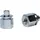 FollowMe Adapter Vollachse M12 x 1,25 für 2. Zugfahrrad Silber/Weiß