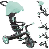 GLOBBER Explorer Trike 4in1 Dreirad Laufrad, Farbe: Mint
