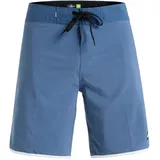 QUIKSILVER Boardshorts "Highline Scallop 19"", Herren, Gr. 32M, blau (vintage indigo), 88% Polyester, 12% Elasthan, Hosen