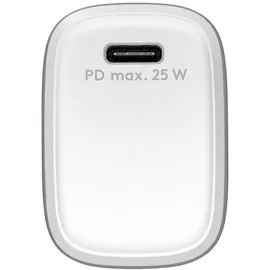 goobay USB-CTM PD Schnellladegerät (25 W) weiß