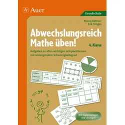 Abwechslungsreich Mathe üben! Klasse 4