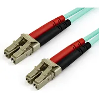 Startech StarTech.com 7 m Lc/upc Auf Lc/upc OM4 LC to LC Multimode Duplex Fiber Optic Patch Cable - Aqua - 50/125 - Fiber Optic Cable - 40/100Gb -