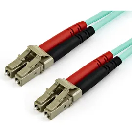 Startech StarTech.com 7 m Lc/upc Auf Lc/upc OM4 LC to LC Multimode Duplex Fiber Optic Patch Cable - Aqua - 50/125 - Fiber Optic Cable - 40/100Gb -