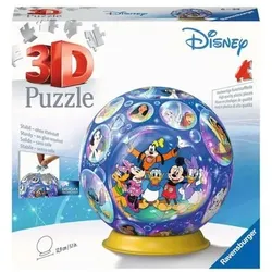 RAVENSBURGER 11561 3D Puzzle 72 Teile PuzzleBall Disney Charaktere