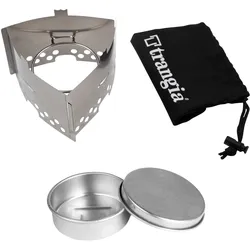 Trangia Set Triangle + Gelbrenner - grau