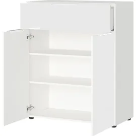 Germania Kombikommode 83 x 102 x 42 cm Weiß