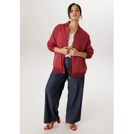 aniston plus Blouson In dunkelrot, | Gr.: 50