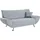 Home Affaire 2-Sitzer Saltare Kunstleder 174 x 78 x 82 cm Grau/Blau