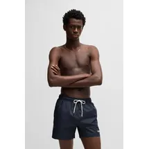 Hugo Badehose Haiti mit Markenschriftzug auf der Kordel blau L (52)