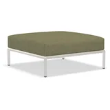 Houe LEVEL 2 Ottoman Muted White Leaf