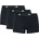 Adidas Pants lang, 3er-Pack, Logo-Bund, für Herren 000 BLACK, M
