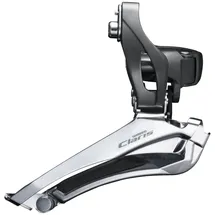 Shimano Umwerfer Claris FD-R2000 8-fach Schelle hoch 34,9 mm, mit Adapter 31,8/28,6 mm,