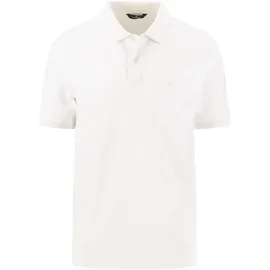 FYNCH-HATTON Poloshirt FYNCH-HATTON, Herren, Gr. L, new sanftes weiß, Web, Obermaterial: 100% Baumwolle, unifarben, regular fit normal, ohne Ausschnitt, Shirts, regular fit Passform, 2-Knopf-Kragen, aus reiner Baumwolle