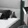 beautysofa DONNA MINI 100 x 200 cm Grau