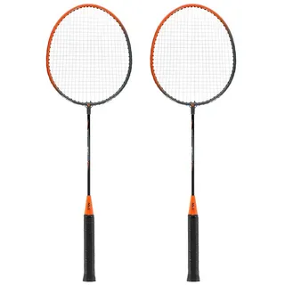 Nils Badmintonschläger Badminton-Set – 2 Schläger mit 3⁄4-Schutzhülle für Einsteiger, (2-tlg)