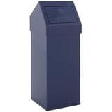 HygieneShopBasics Carro-Push 55 Liter, aus Aluminium, Blau