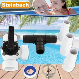 Steinbach Bypass-Set für 38 mm Schwimmbadschlauch