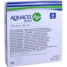 B2B Medical GmbH AQUACEL Ag+ Extra 10x10 cm Kompressen