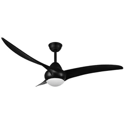 LED Deckenventilator, Fernbedienung, App-Steuerung, D 115 cm