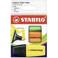 Stabilo BOSS MINI Textmarker farbsortiert, 3 St.