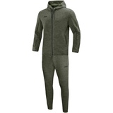 Jako Premium Basics mit Kapuze khaki meliert, XL