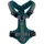Hunter Maldon Up Hundegeschirr Petrol/Grau M-L