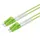 Roline LWL-Kabel 50/125μm OM5, LC/LC, LSOH, Low-Loss, grün, 5 m