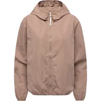 Ragwear Damen extraleichte Übergangsjacke Sommerjacke kurz mit Kapuze Vinzie C YOUMODO Mauve Gr. XS - XS