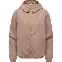 Ragwear Damen extraleichte Übergangsjacke Sommerjacke kurz mit Kapuze Vinzie C YOUMODO Mauve Gr. XS - XS