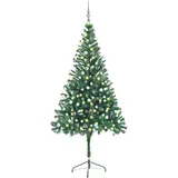 vidaXL Künstlicher Weihnachtsbaum grün 210 cm