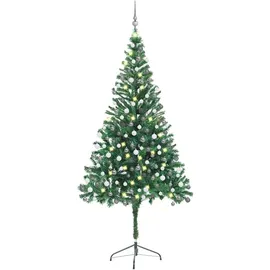 vidaXL Künstlicher Weihnachtsbaum grün 210 cm