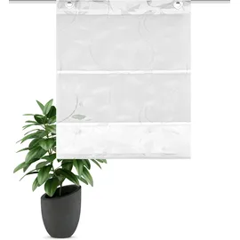 HOME WOHNIDEEN Magnetrollo ¦ weiß ¦ Maße (cm): B: 45