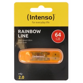 Intenso Rainbow Line 64GB orange