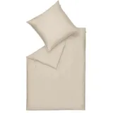 Schöner Wohnen Wendebettwäsche Uni Beige 200 x 200 cm + 2 x 80 x 80 cm