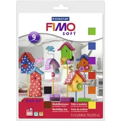 FIMO 9er-Pack Modelliermasse »Fimo soft Basic Set« mehrfarbig