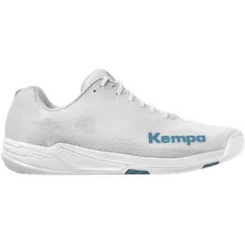 Kempa Wing 2.0 Women Sport-Schuhe, Weiß Aqua, 44.5 EU