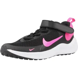 Nike Revolution 7 Sneaker mit Klettverschluss Kinder 002 black/hyper pink-white 29.5