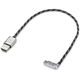 Volkswagen 000051446AS Anschlusskabel Ladekabel USB-A auf USB-C Premium Kabel 30cm gewinkelt