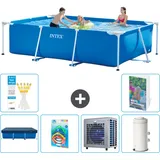 Rechteckiger Frame Pool - 300x200x75 Cm - 7-teilig  S164