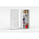 Home Affaire JOLLY Stauraumschrank 72,5 x 36 x 178 cm Weiß
