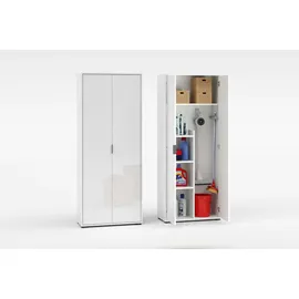 Home Affaire JOLLY Stauraumschrank 72,5 x 36 x 178 cm Weiß