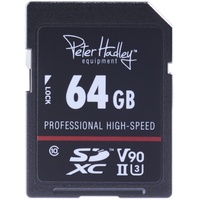 Peter Hadley Prof. High-Speed 64 GB UHS-II SDXC-Karte Cl10, U3,