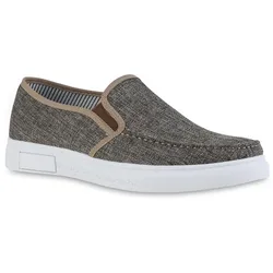 Herren Klassische Slippers in Khaki