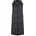 Long Hooded Puffer Weste Black S