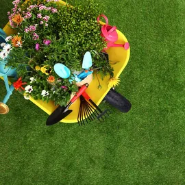 Relaxdays Sackkarrenreifen mit Schlauch 2er Set, Ersatzreifen 4.00-8 für Sackkarre, Stollenprofil, bis 150 kg, schwarz