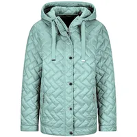 GOLDNER Übergangsjacke mit Kapuze", in salbei | Gr.: 54,