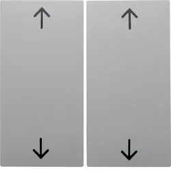 Berker 16441909, Grau, Thermoplast, 10 Stück(e)