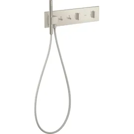 Hansgrohe ShowerComposition Duschthermostat 470/110 für 2 Verbraucher Edelstahl 12571800